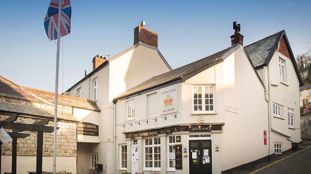 The Crown Hotel Lynton Bagian luar foto
