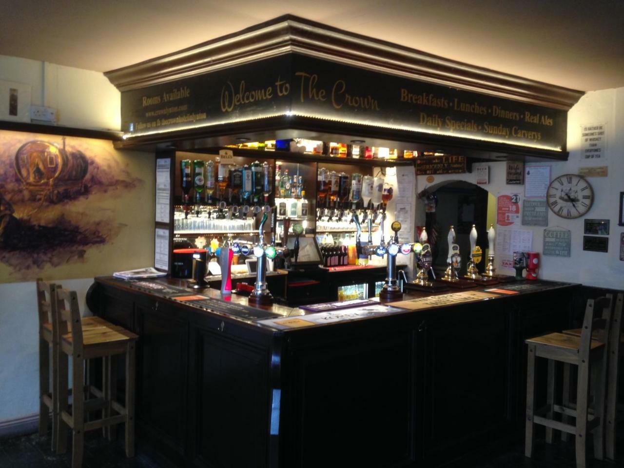 The Crown Hotel Lynton Bagian luar foto